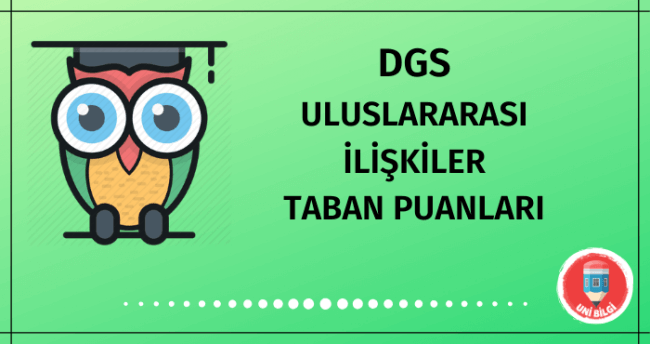 2021 DGS Uluslararası İlişkiler Taban Puanları ...