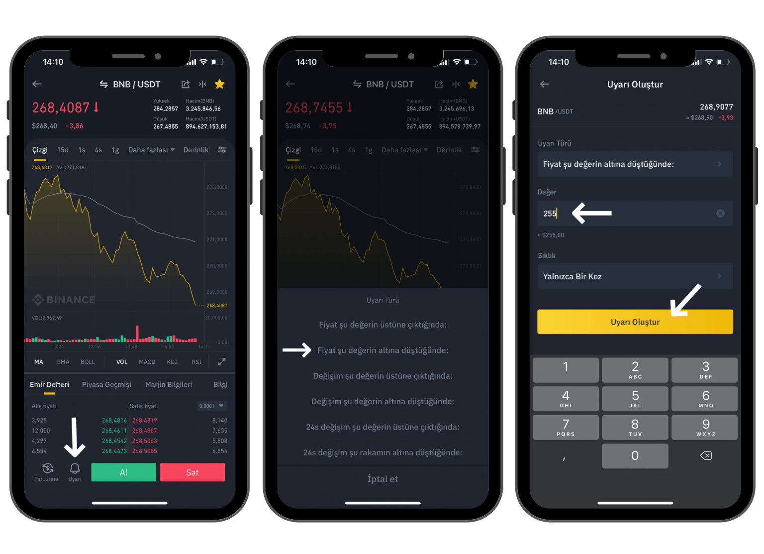 binance stop loss mobile